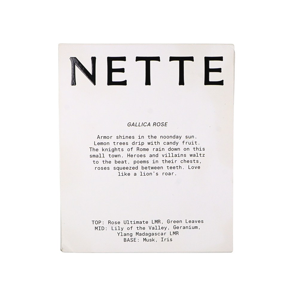 NETTE Gallica Rose Scented Candle - 11 oz